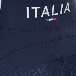 Legging feminino Equestro x FISE full grip corte slim Blazer marinho Azul-marinho