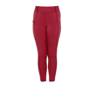 Legging de menina Equestro forrado em polar Scooter Bege
