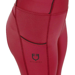 Legging de menina Equestro forrado em polar Scooter Bege