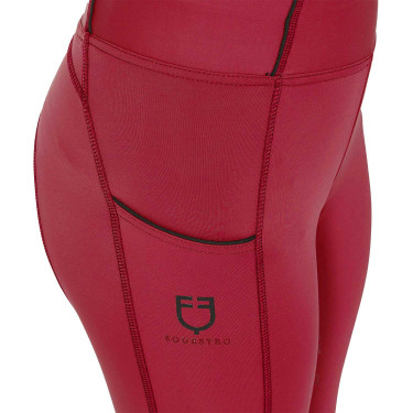Legging de menina Equestro forrado em polar Scooter Bege
