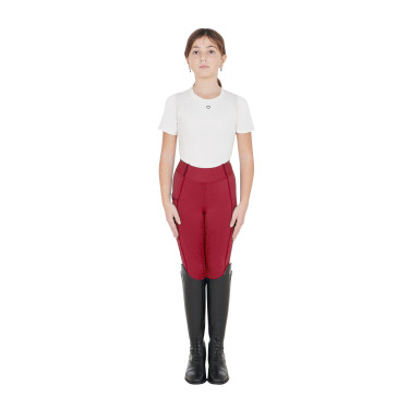 Legging de menina Equestro forrado em polar Scooter Bege