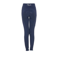 Legging menina Equestro x FISE full grip corte slim Blazer marinho Azul-marinho Legging menina Equestro x FISE full grip corte slim Blazer marinho Azul-marinho