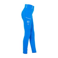 Legging menina Equestro x FISE full grip corte slim Azul da Savoia Legging menina Equestro x FISE full grip corte slim Azul da Savoia