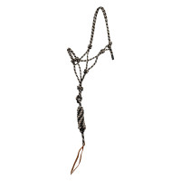 Caveção de corda Pool’s com nós e corda de condução Bege / preto Caveção de corda Pool’s com nós e corda de condução Bege / preto