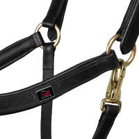 Caveção de couro Supreme modelo sueco Preto Caveção de couro Supreme modelo sueco Preto