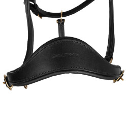 Caveção de couro Supreme modelo sueco Preto