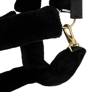 Caveção de nylon Supreme forrado com lã sintética Premium Preto