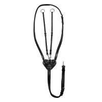 Martingale com anéis Supreme ajustável Preto