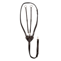 Martingale com anéis Supreme ajustável Preto Martingale com anéis Supreme ajustável Preto