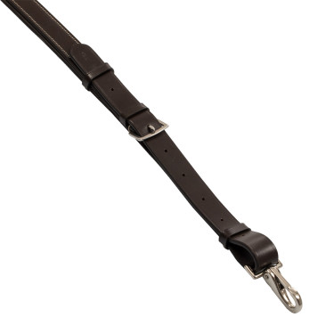 Martingale com anéis Supreme ajustável Castanho escuro