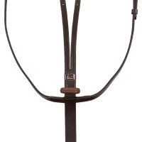 Martingale Supreme com anel de borracha Castanho escuro Martingale Supreme com anel de borracha Castanho escuro