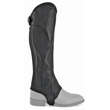 Mini-chaps Equestro Lincoln em couro Preto