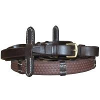 Rendas de equitação Eventer com limitadores 16 mm Chetak Castanho Rendas de equitação Eventer com limitadores 16 mm Chetak Castanho