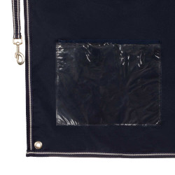 Porta de box Supreme com logotipo 110×60 Marinho Azul-marinho