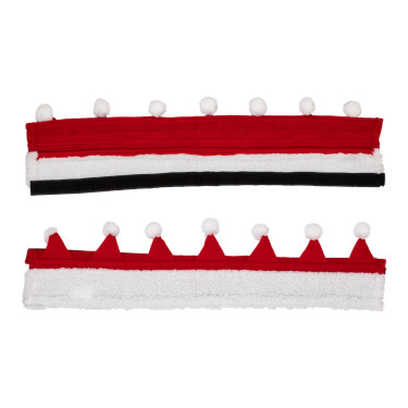 Protetor de rédeas Christmas Collection Supreme Vermelho