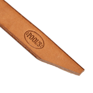 Rendas western Pool’s dark floral tooling Preto / natural