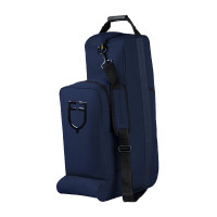 Saco para botas e capacete Equestro em Cordura Marinho Azul-marinho