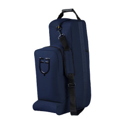 Saco para botas e capacete Equestro em Cordura Marinho Azul-marinho