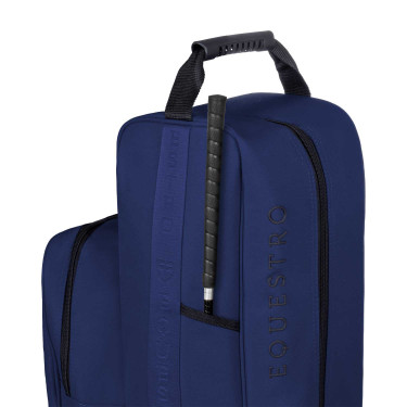 Saco para botas e capacete Equestro em Cordura Marinho Azul-marinho