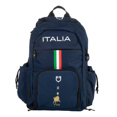 Mochila técnica multipocket Equestro x FISE Blazer marinho Azul-marinho