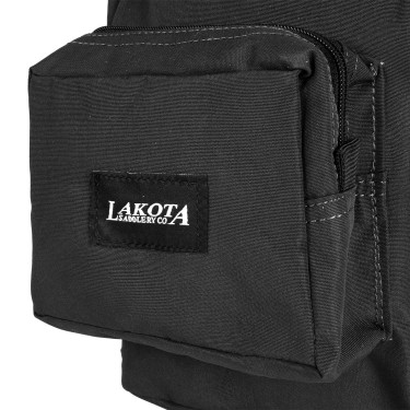 Bolsa de sela western Lakota para pomo Preto
