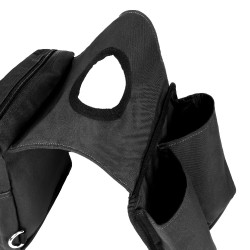 Bolsa de sela western Lakota para pomo Preto