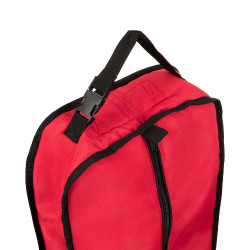 Saco western Lakota para bridle + halter Vermelho