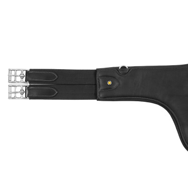 Cinturão com bavete Equestro em couro Preto