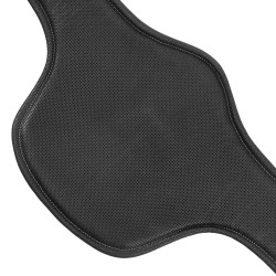 Cinturão com bavete Equestro em couro Preto