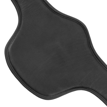 Cinturão com bavete Equestro em couro Preto