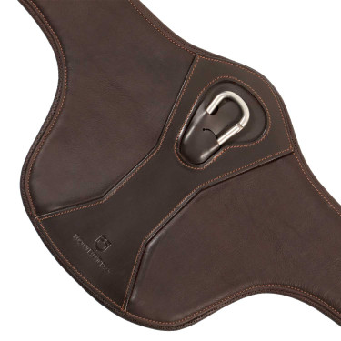 Cinturão com bavete Equestro em couro Preto
