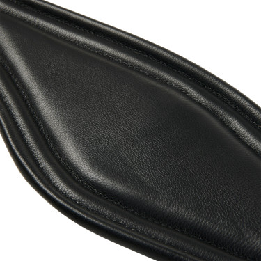 Cilhou de salto em couro Equestro com elásticos Preto