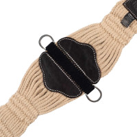 Cilha roper de mohair Pool’s Natural Castanho Cilha roper de mohair Pool’s Natural Castanho