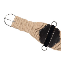 Cilha roper de mohair Pool’s Natural Castanho