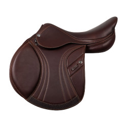 Sela de salto Acavallo Comfort Sublime KC Race 2.4 Castanho escuro Sela de salto Acavallo Comfort Sublime KC Race 2.4 Castanho escuro
