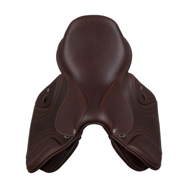 Sela de salto Acavallo Comfort Sublime KC Race 2.6 Castanho escuro