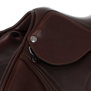 Sela de salto Acavallo Comfort Sublime KC Race 2.6 Castanho escuro