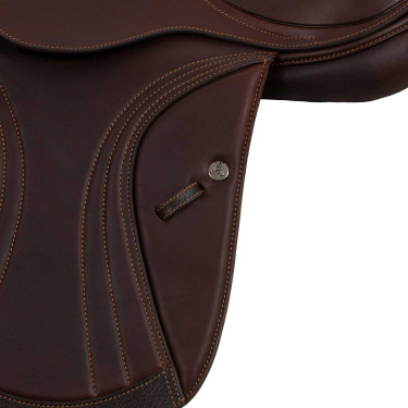 Sela de salto Acavallo Comfort Sublime KC Race 2.6 Castanho escuro