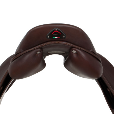 Sela de salto Acavallo Comfort Sublime KC Race 2.6 Castanho escuro