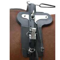 Selim QUICK HITCH Trot sintético Eric Le Tixerant Preto