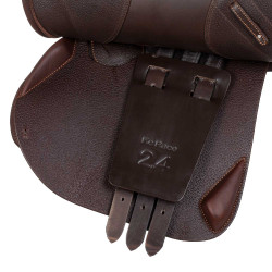 Sela de salto Acavallo Professional Sublime KC Race 2.4 Castanho escuro