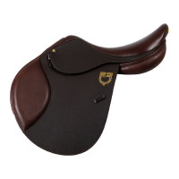 Sela de salto Equestro Evolution Pro Castanho escuro