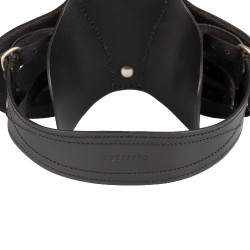 Sela de salto Equestro para cavalo de brinquedo Preto