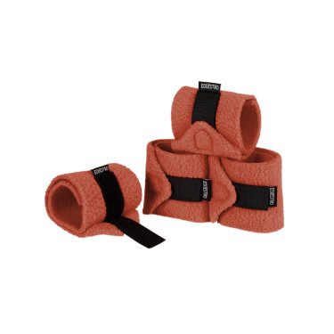 Conjunto de bandagens Equestro para cavalo de brinquedo Vermelho tijolo
