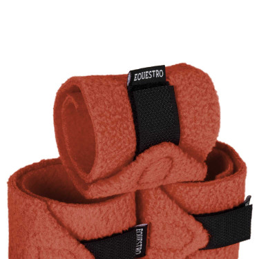 Conjunto de bandagens Equestro para cavalo de brinquedo Vermelho tijolo