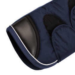 Conjunto de transportadores e protetor de cauda Equestro com remendo de borracha Marinho Azul-marinho