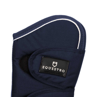 Conjunto de transportadores e protetor de cauda Equestro com remendo de borracha Marinho Azul-marinho