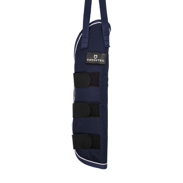 Conjunto de transportadores e protetor de cauda Equestro com remendo de borracha Marinho Azul-marinho
