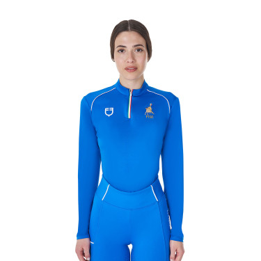 Camada base de treino feminina Equestro x FISE Azul da Savoia