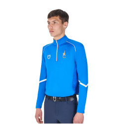 Camada base de treino masculina Equestro x FISE Azul da Savoia Camada base de treino masculina Equestro x FISE Azul da Savoia